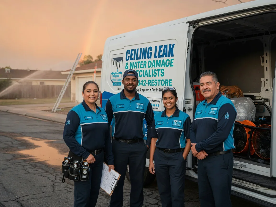 Ceiling Leak Cleanup company in Carter Lake, IA